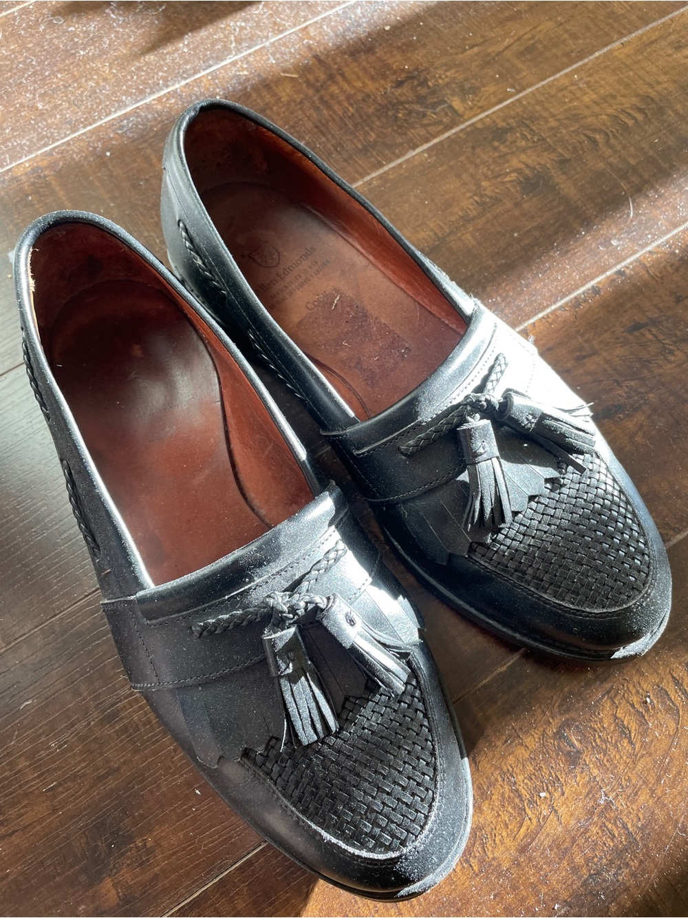 Allen Edmonds tassel loafers